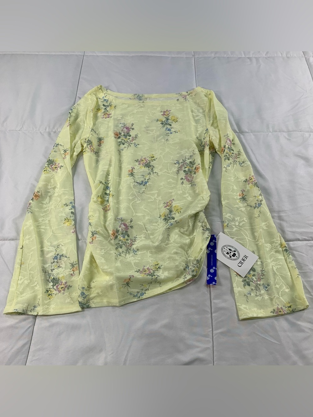 New Cider long sleeve shirt size M